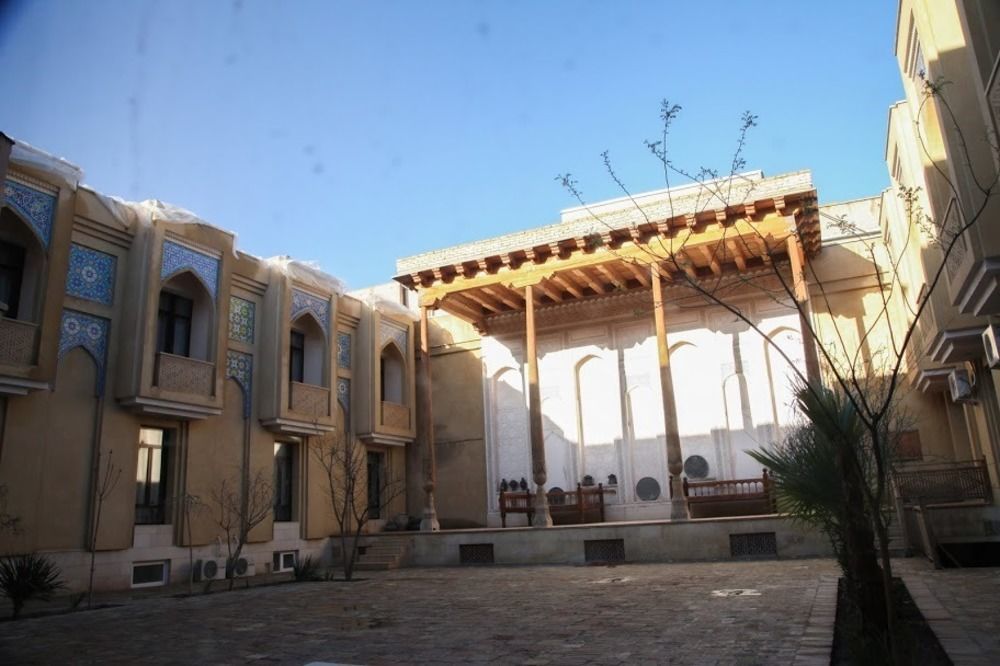 Omar Khayyam Hotel Buchara Exterior foto